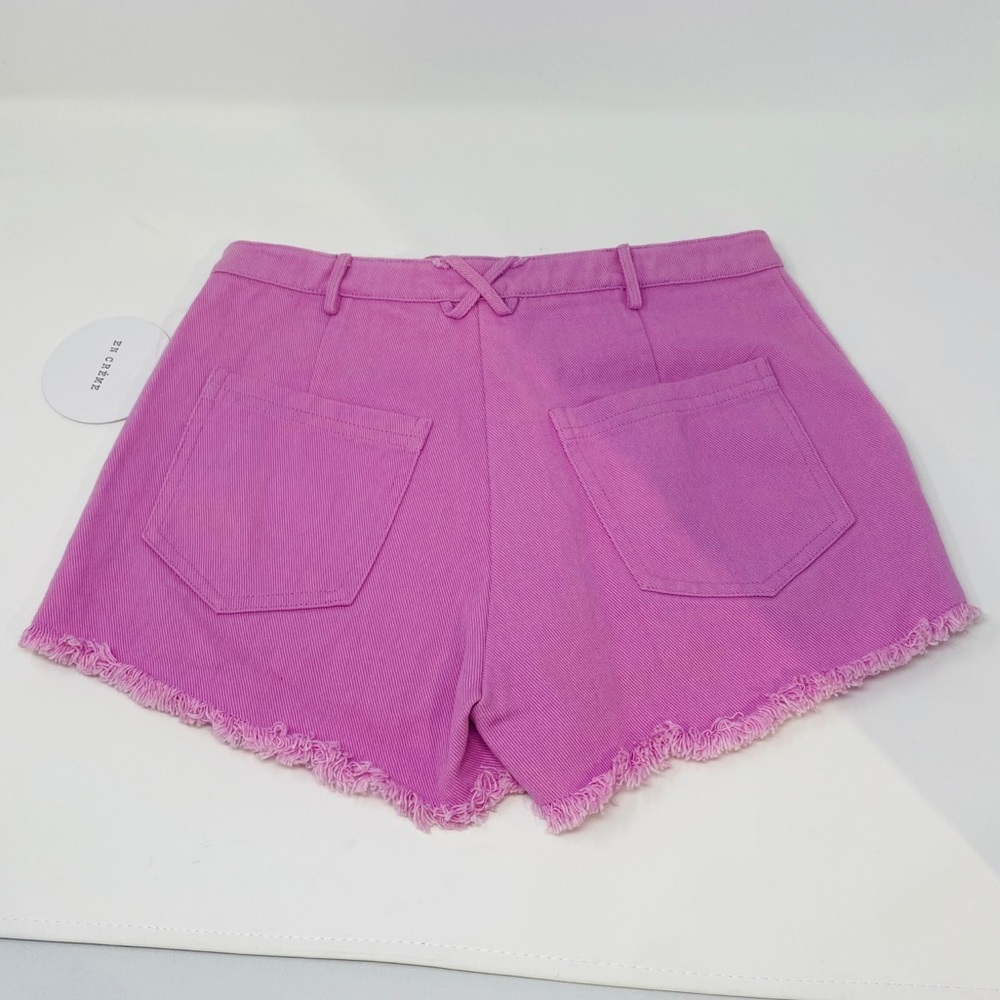 EN CREME**Gorgeous Pink Denim Shorts**Sm.. $67 - Picture 6 of 6